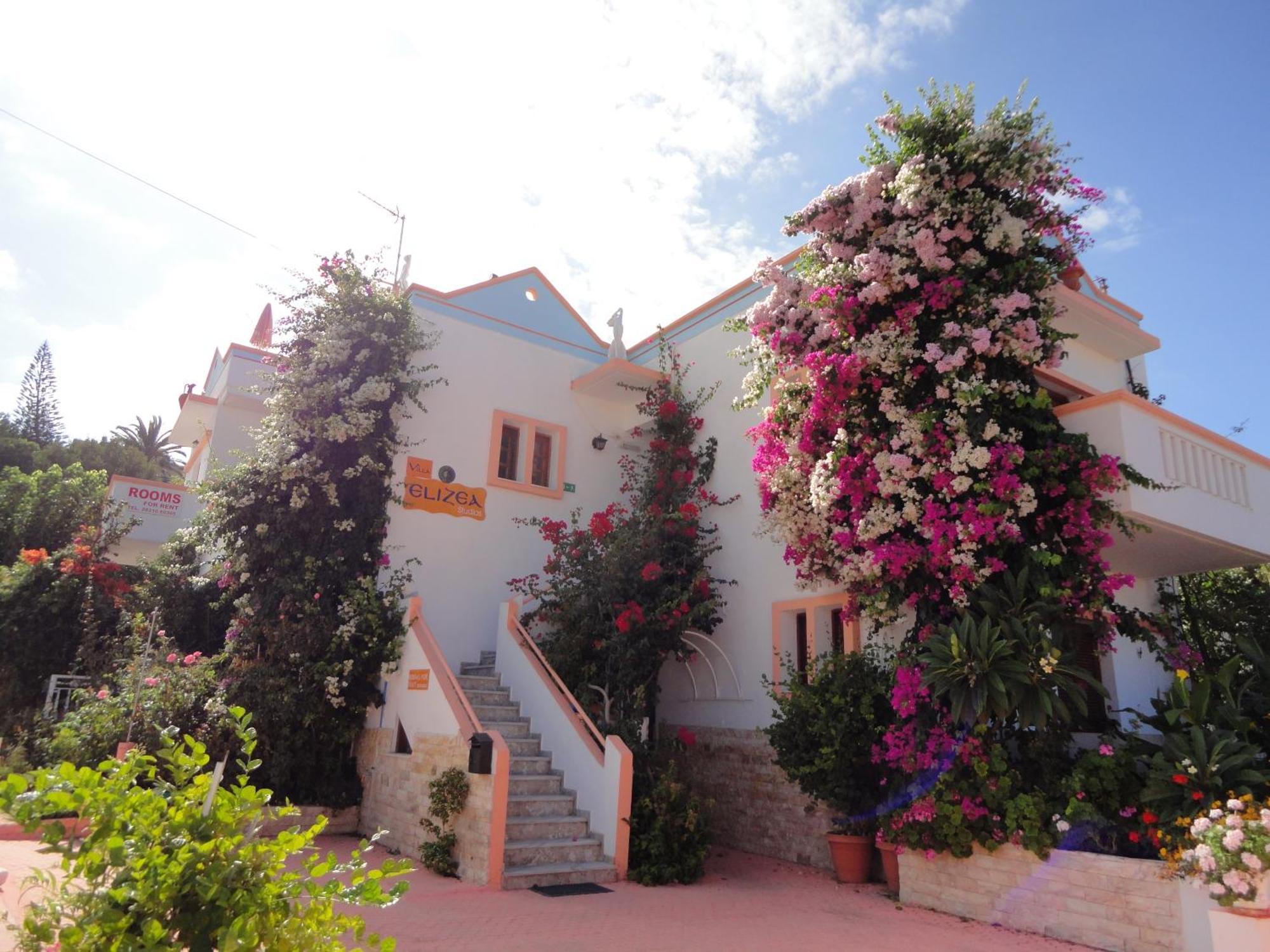 Villa Elizea Stalós Exterior foto